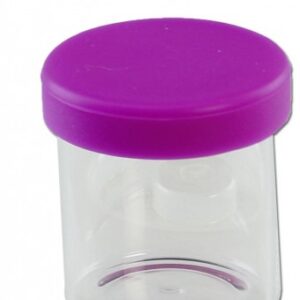 Silicone Lid Glass Jar 8ml