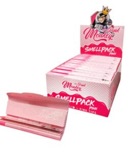 043 Monkey King Smellpack Pink KS Rolling Papers with Tips