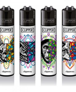 CLIPPER Lighters GEOMETRICAL ANIMALS #2