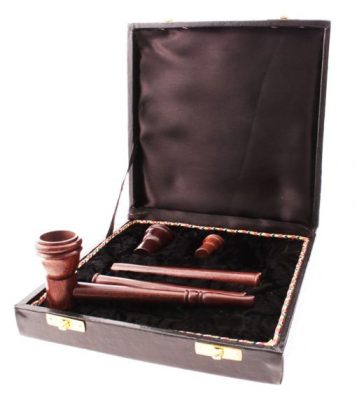 Boxed 6 Part Wood Pipe Set