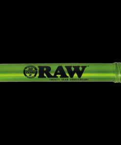RAW Aluminum Cone Holder Tube - Emerald Green 20TH ANNIVERSARY