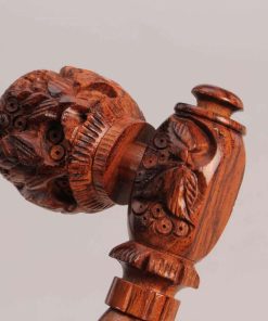 Rosewood Pipe carved