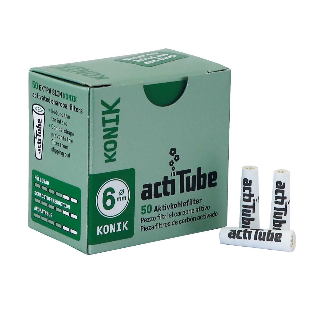 048 actiTube Konik 6mm Filters (box of 50)