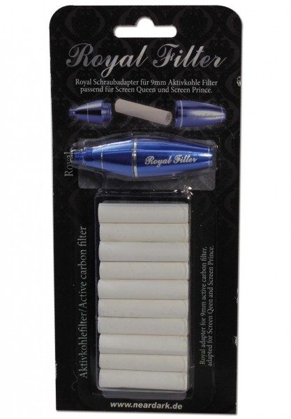 Screen Prince Screen-less Pipe+Filter Adapter BLUE - Bilde 3