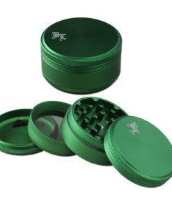Black Leaf Alu Grinder 4-part matt