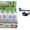 Travel Kit Case – Metal Pipe/Screens + Grinder