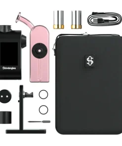 Alternative view of Modül + Dok Deluxe Travel Set - Pink Glass