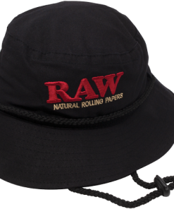 RAW Black Bucket Hat – LARGE