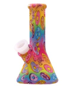 Alternative view of Donuts Silicone Bong