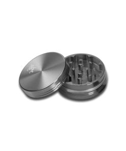 BL Al. Grinder 2part w. Magnet grey