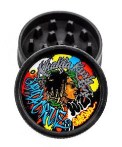 Alternative view of Wiz Khalifa Santa Cruz Biodegradable Hemp Grinder 2 Parts – 55mm