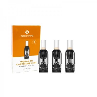 Wenax M1 Filter 0.8Ω Cartridges (3pcs) - Geekvape
