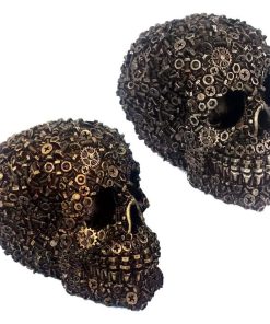 Skull Nuts and Bolts Design 13cm