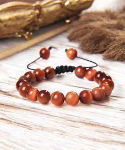 Orange Tiger's-Eye Bracelet
