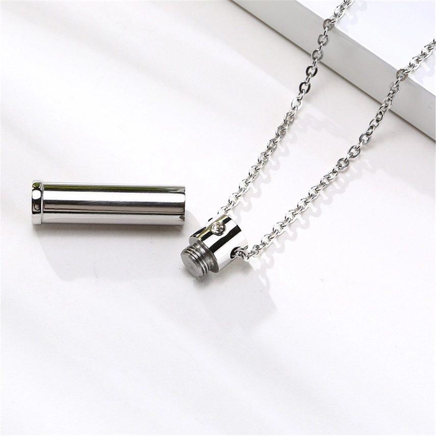 Silver Necklace in Stainless Steel