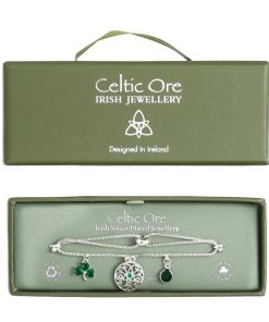 Shamrock Bracelet Silver Plate