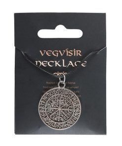 Vegvisir Viking Compass Cord Necklace