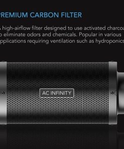 AC Infinity Carbon Filter 8'' 200mm 1300 m/3h australian premium charcoal